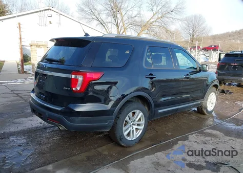 2018 Ford Explorer Xlt из США, поврежденный, VIN 1FM5K8D80JGB41993